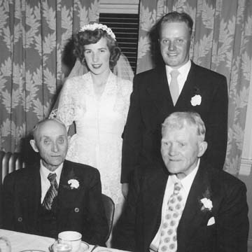 Vern Dragland / Margaret Hansen wedding - 1952